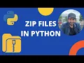 Working with ZIP files in python