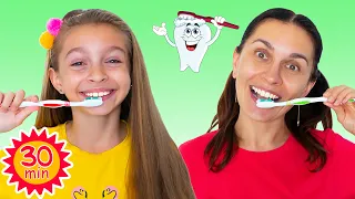 Brush Your Teeth + More | Sunny Kids Songs & Nursery Rhymes