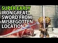 ELDEN RING - SUPER EARLY IRON GREATSWORD VIA LEYNDELL ELEVATOR SKIPPED FALL GLITCH UPDATED 2023