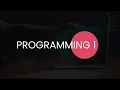 Programming 1 Chapter 5 Part 2
