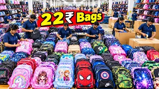 22₹ Bag Wholesale Market in Mumbai | Customised T-Shirts | Wholesale Market | Bag Manufacturer