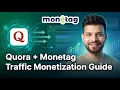 FREE Traffic Machine Quora Monetag Method Step by Step