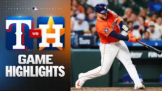 Rangers vs Astros Highlights 26 MLB Highlights