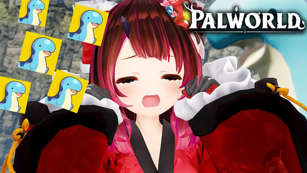 【 ホロ鯖Palworld 】第一拠点は嵐に呑まれてなくなりました。これを機に移転します✌【ロボ子さん / ホロライブ】