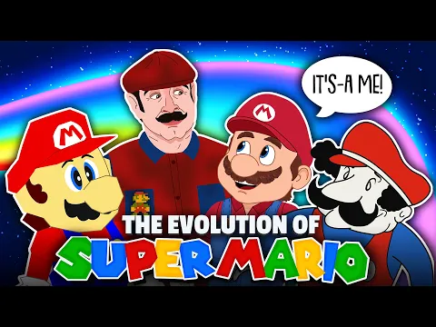 Download MP3 The Evolution Of Super Mario (ANIMATED)