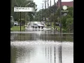 Highways Cars Buildings Underwater in Midweek Flooding