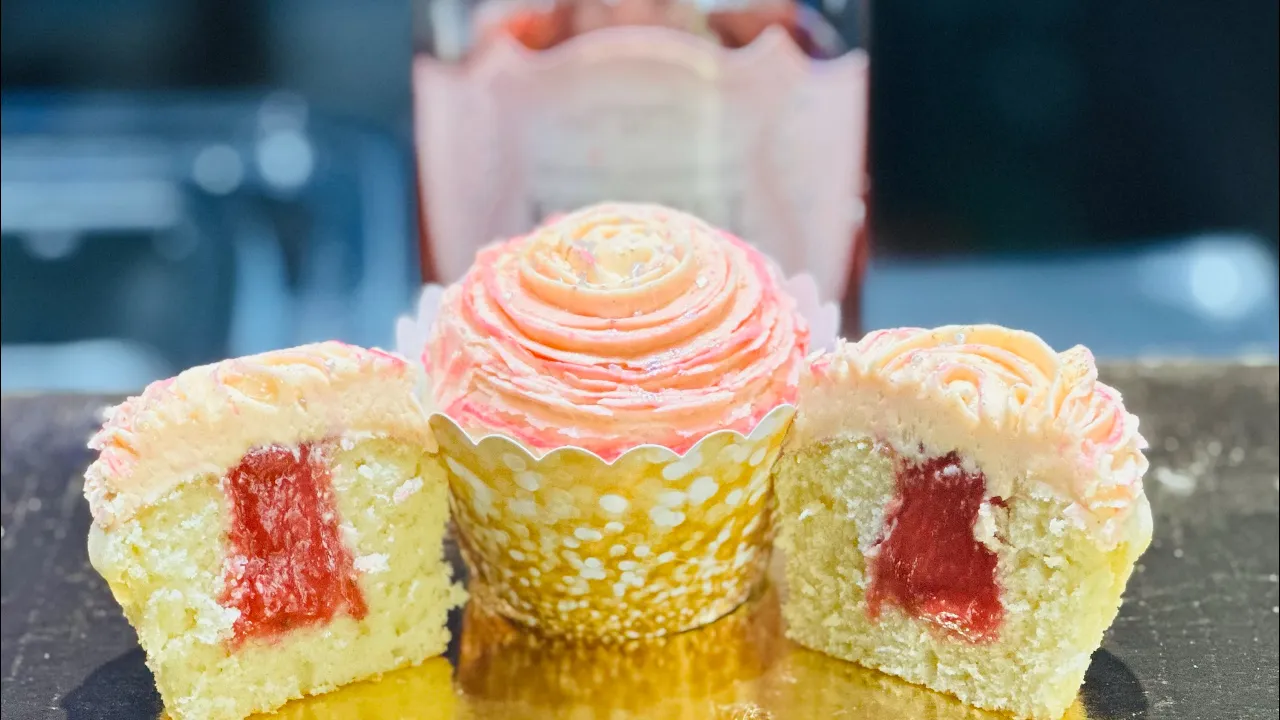 EP5 POTHEKA INFUSED RECIPE: Strawberry Champagne Canna Cupcake | Cooking with Cannabis