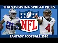 2020 NFL Thanksgiving Picks Against The Spread NFL Game s