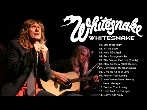 Download MP3 Whitesnake Greatest Hits Full Album - Best Songs Of Whitesnake Playlist 2021