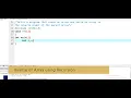 Inverse of Array using Recursive Function