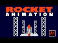 Learn Adobe Animate Tutorial 27 - Rocket Animation Tutorial How to Animate Rocket in Animate