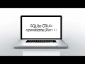 SQLite CRUD Operations Part 2 - Android Solutions insert delete update view login