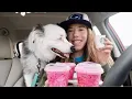 WEEK IN MY LIFE Trying the Frozen Mango Dragonfruit Lemonade Starbucks Refresher