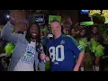 Seahawks fans rally on Blue Friday ahead of NFC Championship showdown