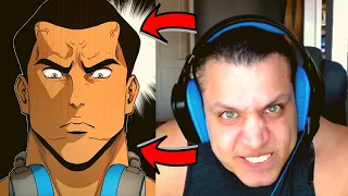 tyler1 reading another comic episode about him