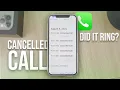 Download Lagu Verschil tussen uitgaande oproep en geannuleerde oproep iPhone