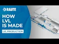 How Laminated Veneer Lumber LVL is made