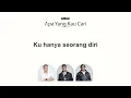 Download Lagu Armada - Apa Yang Kau Cari #lyricvideo