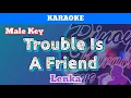 Download Lagu Trouble Is A Friend by Lenka (Karaoke : Male Key)