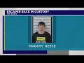 CCSO Inmate who escaped from hospital transport is now back in custody