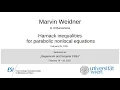 Marvin Weidner - Harnack inequalities for parabolic nonlocal equations