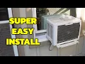 How to install a Midea Window Air Conditioner