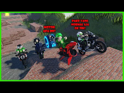 Video Thumbnail: Kita Pakai Motor Unik & Paling Kocak Untuk Lewati Jalur Extreme - Roblox Enduro Bike Driving