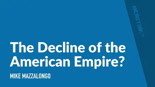 The Decline of the American Empire?