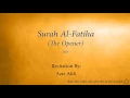 Download Lagu Surah Al Fatiha The Opener   001   Aziz Alili   Quran Audio