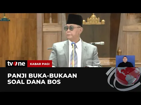 Panji Gumilang: Saya Gembira Jika Dana BOS Ditahan