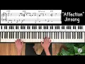 How to Play Lo-Fi Piano - Jinsang "Affection" piano tutorial lesson)