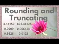 Rounding and Truncating decimal numbers