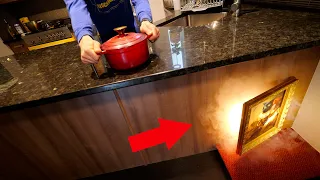 I Built a Secret Door Under My Kitchen