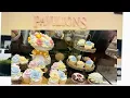New Delicious Cake Display at Vons Pavillions walking shopping vlog Colorful cakes
