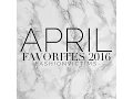 April Favorites 2016