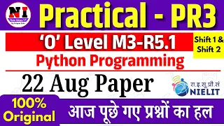 22 aug Python practical paper solution Today O Level Python practical pr3 Newideasyt