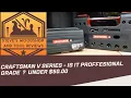 Professional Grade Socket set Craftsman V series on a fire sale