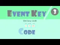 Event key code html css javascript projects 50 days 50 projects Get key code projects