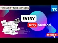 Unlocking array integrity with every Every array method javascript Every array method es6