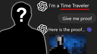 Time Traveler Caught on AI