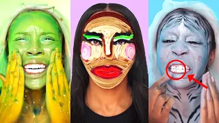 Removal of Special Effects SFX Makeup vs No Makeup