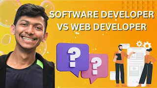 Software Developer VS Web Developer ARE THEY SAME