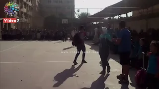 مدير تعليم الجيزة يتفقد مدارس إمبابة فى أول يوم دراسة 