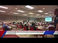 Key stakeholders hold a townhall in downtown Shreveport