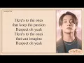 Jungkook Dreamers (Feat. Fahad Al Kubaisi FIFA World Cup 2022 Soundtrack) Lyrics