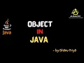 What is an Object in Java lec 14 Java Tutorial BhanuPriya