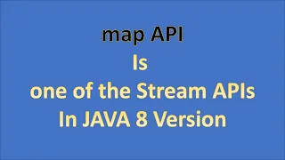 map and collect Stream API JAVA 8 New Features part 4