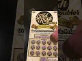 Lagu 💰NICE HIT ON $10 GOLD RUSH DOUBLER! FL Lottery #shorts