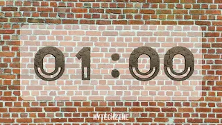 1 Minute Silent Countdown Timer For Study Work or Quick Tasks