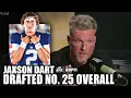 The Giants TRADE UP to No 25 select Jaxson Dart Pat McAfee Draft Spectacular